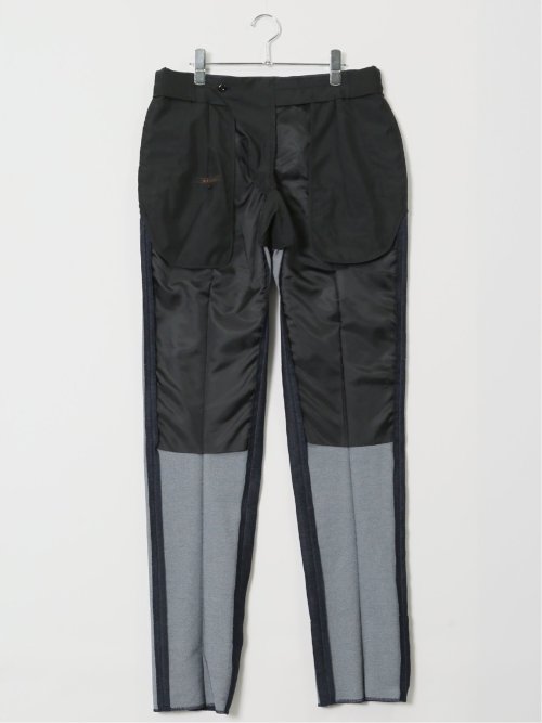 ストレッチ レギュラーフィット ノータックパンツ カルゼ(セットアップ可能)