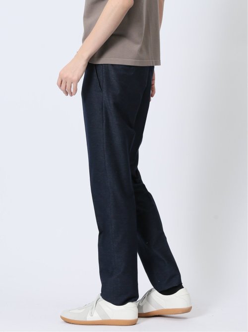 ストレッチ レギュラーフィット ノータックパンツ カルゼ(セットアップ可能)