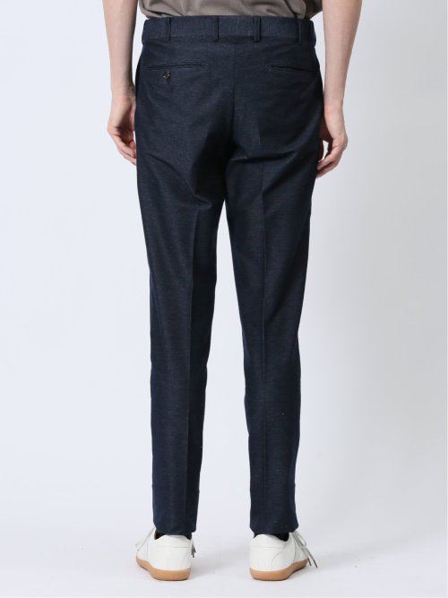 ストレッチ レギュラーフィット ノータックパンツ カルゼ(セットアップ可能)