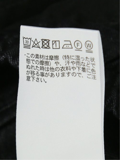 インディゴニット スリムフィット ノータックスラックス 紺(セットアップ可能)