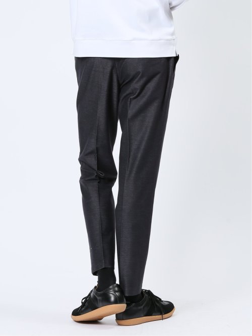 インディゴニット スリムフィット ノータックスラックス 紺(セットアップ可能)