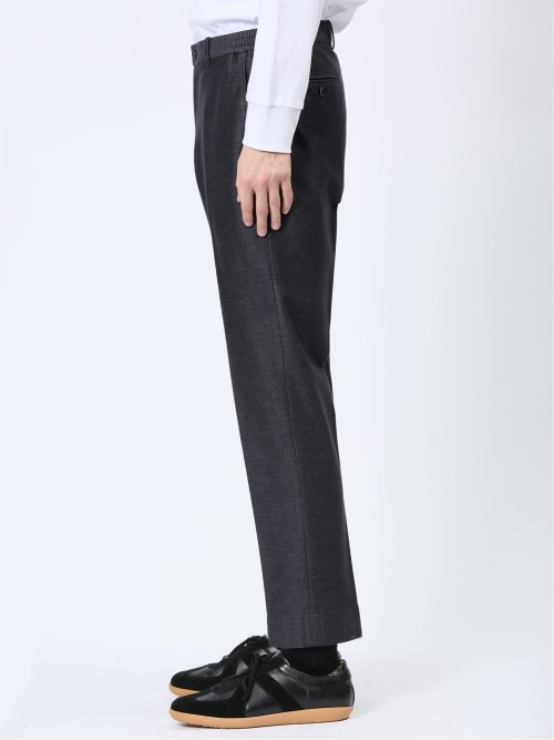 インディゴニット スリムフィット ノータックスラックス 紺(セットアップ可能)