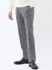 ストレッチウォッシャブル ニットジャガード ノータックスラックス