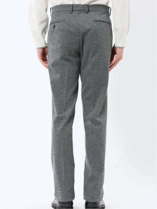 ストレッチウォッシャブル ニットジャガード ノータックスラックス