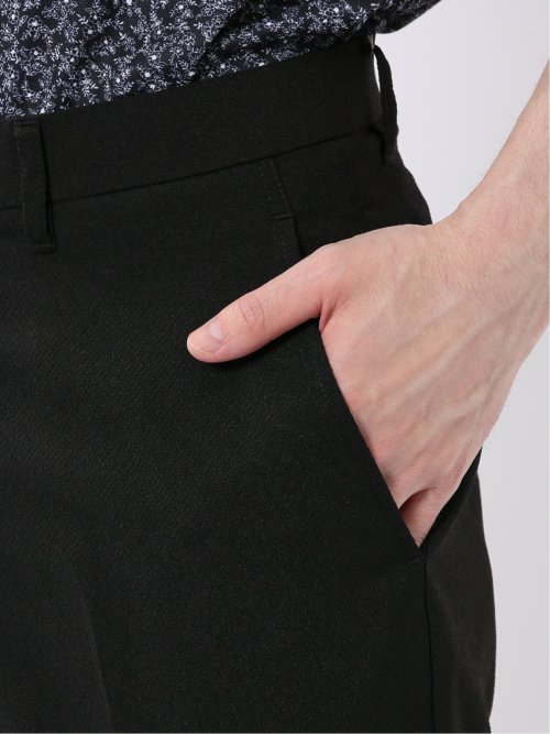 ストレッチ ウォッシャブル ノータック パンツ