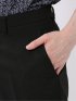 ストレッチ ウォッシャブル ノータック パンツ
