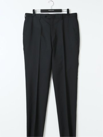 【大きいサイズ】レイクリーク/REYCREEK ウール混 ノータック スラックス