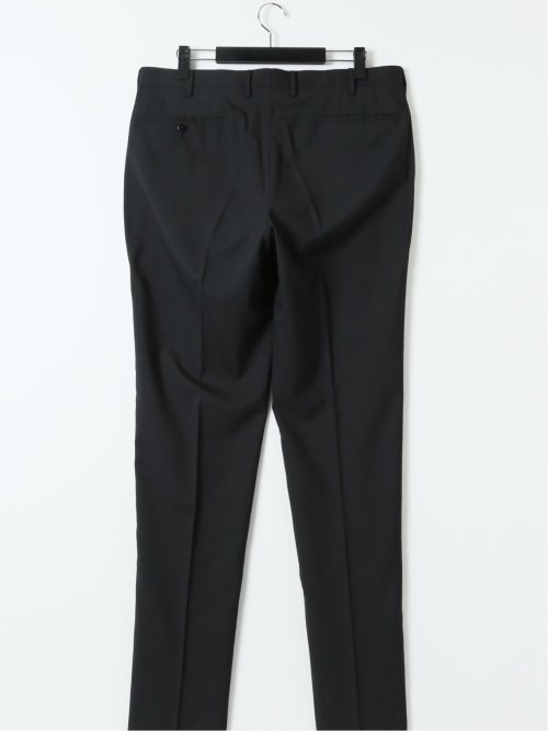 【大きいサイズ】レイクリーク/REYCREEK ウール混 ノータック スラックス