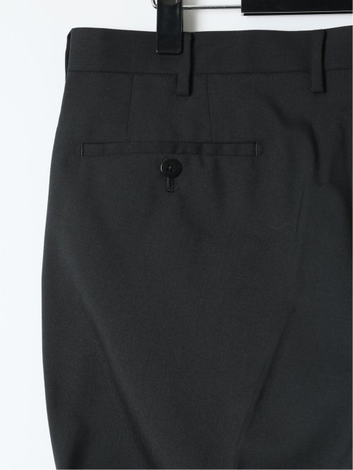 【大きいサイズ】レイクリーク/REYCREEK ウール混 ノータック スラックス