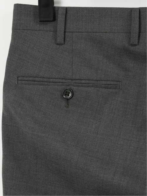 【大きいサイズ】レイクリーク/REYCREEK ウール混 ノータック スラックス