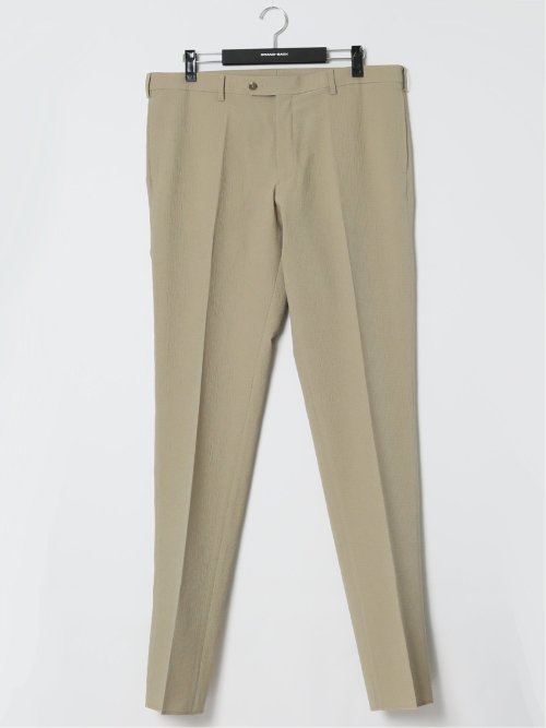 【大きいサイズ】グランバック/GRAND-BACK ドットエアー ストレッチ ノータックパンツ