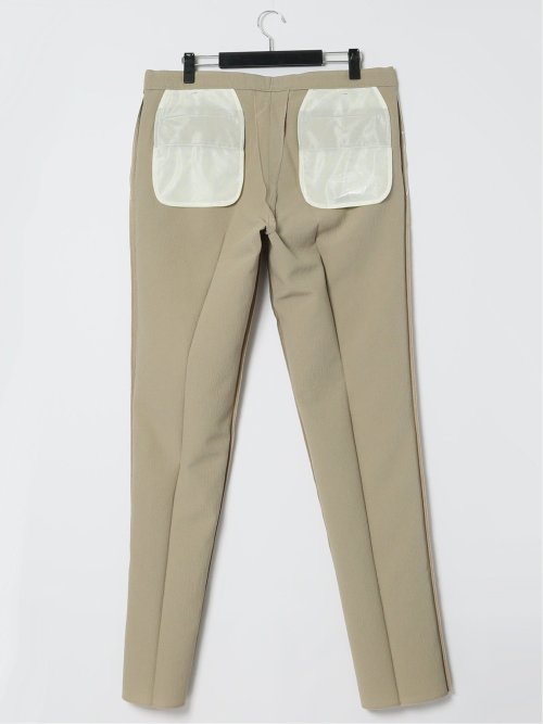 【大きいサイズ】グランバック/GRAND-BACK ドットエアー ストレッチ ノータックパンツ