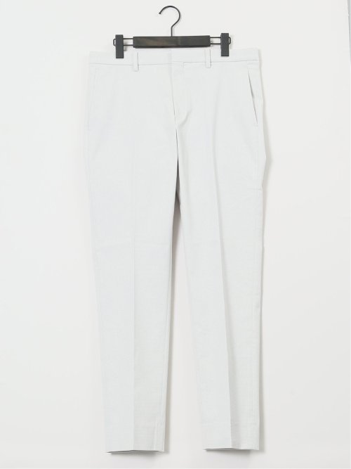 【大きいサイズ】ルナピエーナ/luna piena ストレッチ ドビー ノータックパンツ