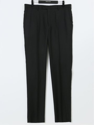 【大きいサイズ】ヴィットリオヴェネト/VITTORIO VENETO ウォッシャブル ウール混 ノータックスラックス