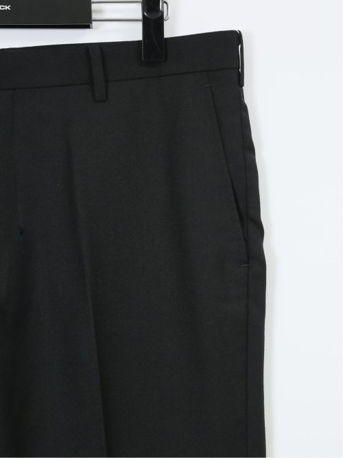 【大きいサイズ】ヴィットリオヴェネト/VITTORIO VENETO ウォッシャブル ウール混 ノータックスラックス