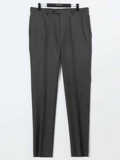 【大きいサイズ】ヴィットリオヴェネト/VITTORIO VENETO ウォッシャブル ウール混 ノータックスラックス