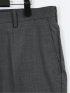 【大きいサイズ】ヴィットリオヴェネト/VITTORIO VENETO ウォッシャブル ウール混 ノータックスラックス