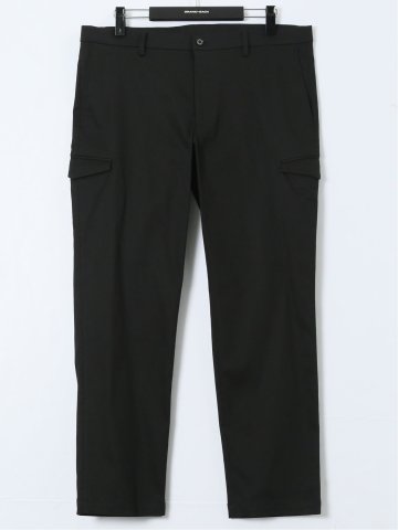 【大きいサイズ】グランバック/GRAND-BACK ピケストレッチ カーゴトラウザーパンツ