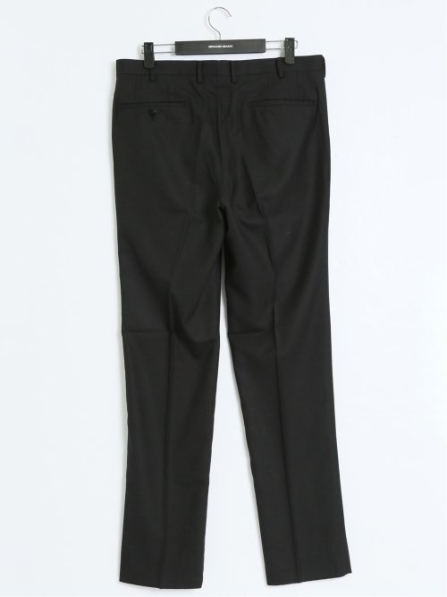 【大きいサイズ】グランバック/GRAND-BACK ウール混 ワンタックスラックス