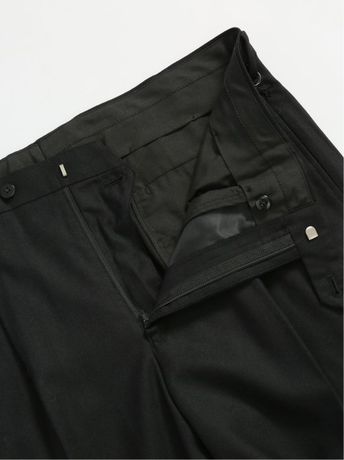 【大きいサイズ】グランバック/GRAND-BACK ウール混 ワンタックスラックス