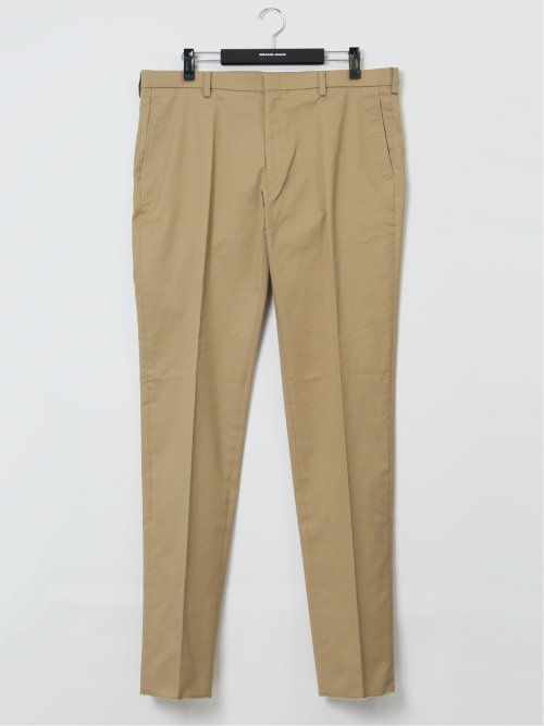 【大きいサイズ】グランバック/GRAND-BACK 綿混ストレッチ ノータック チノパンツ