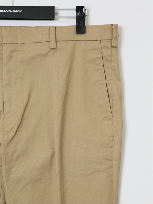 【大きいサイズ】グランバック/GRAND-BACK 綿混ストレッチ ノータック チノパンツ