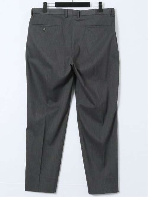 【大きいサイズ】グランバック/GRAND-BACK ストレッチ デニム調 ワンタックスラックス