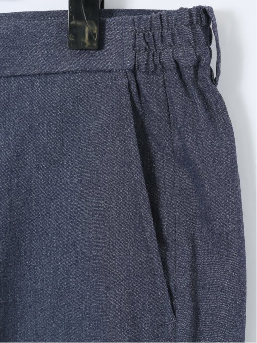 【大きいサイズ】グランバック/GRAND-BACK ストレッチ デニム調 ワンタックスラックス