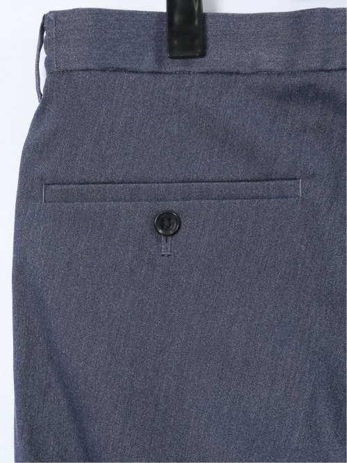 【大きいサイズ】グランバック/GRAND-BACK ストレッチ デニム調 ワンタックスラックス