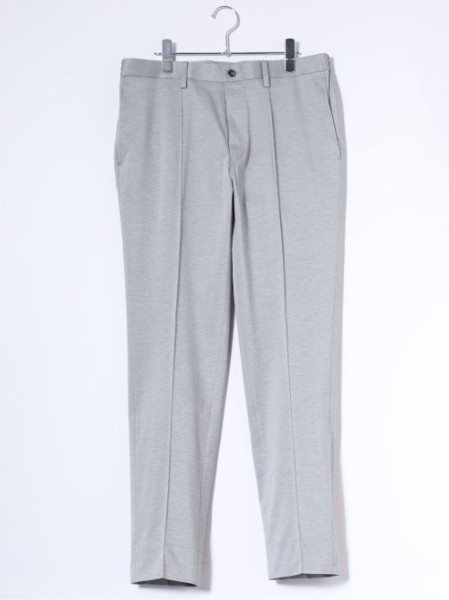 ストレッチウォッシャブル 綿混 スリムフィット ノータックスラックス