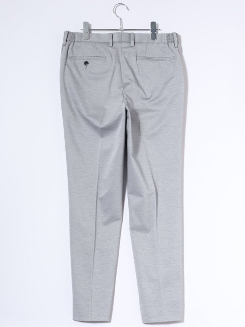 ストレッチウォッシャブル 綿混 スリムフィット ノータックスラックス