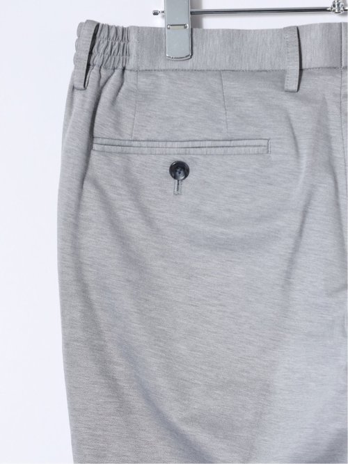 ストレッチウォッシャブル 綿混 スリムフィット ノータックスラックス