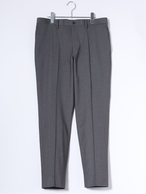 ストレッチウォッシャブル 綿混 スリムフィット ノータックスラックス