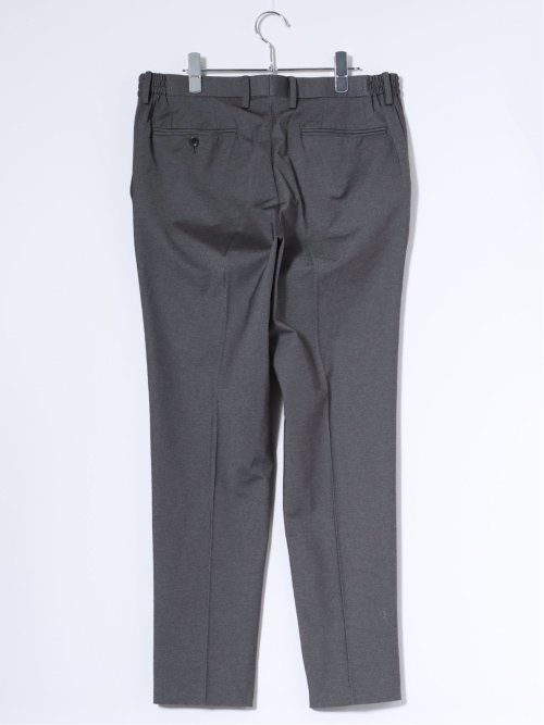 ストレッチウォッシャブル 綿混 スリムフィット ノータックスラックス