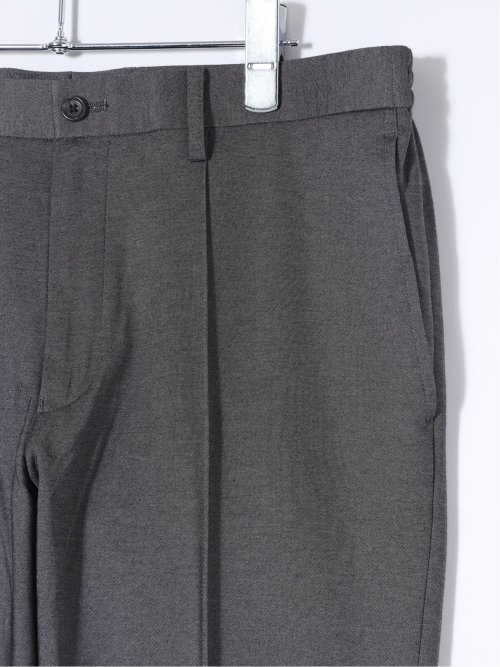 ストレッチウォッシャブル 綿混 スリムフィット ノータックスラックス