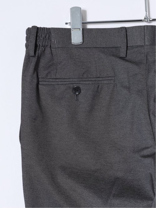 ストレッチウォッシャブル 綿混 スリムフィット ノータックスラックス