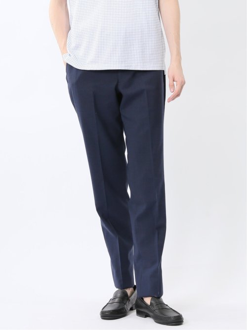 ユーゲン　ダークグレー スラックス ウール　サイズ2 HEUGN（ユーゲン）George ウールフランネル2Pテーパードパンツ