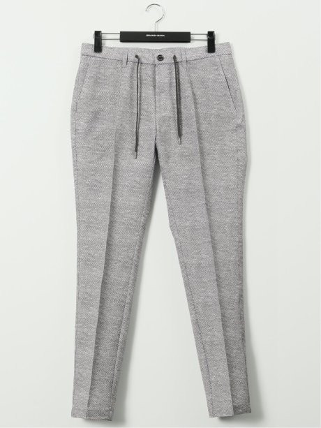 【大きいサイズ】ジーステージ/G-stage メッシュプリント サッカー ノータックパンツ(セットアップ可能)