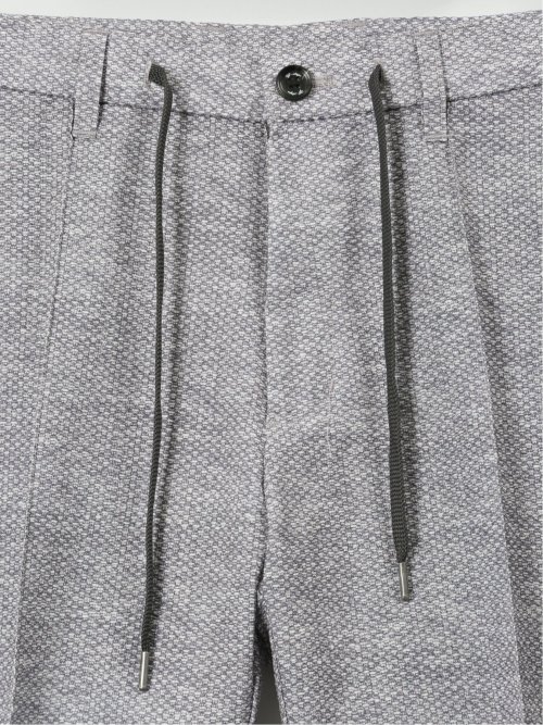 【大きいサイズ】ジーステージ/G-stage メッシュプリント サッカー ノータックパンツ(セットアップ可能)