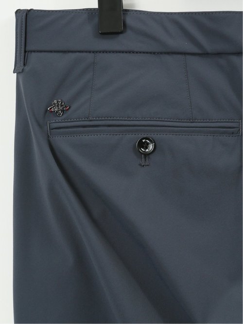 【大きいサイズ】ジーステージ/G-stage 接触冷感 ストレッチ ウォッシャブル ナイロン混 ノータックパンツ(セットアップ可能)