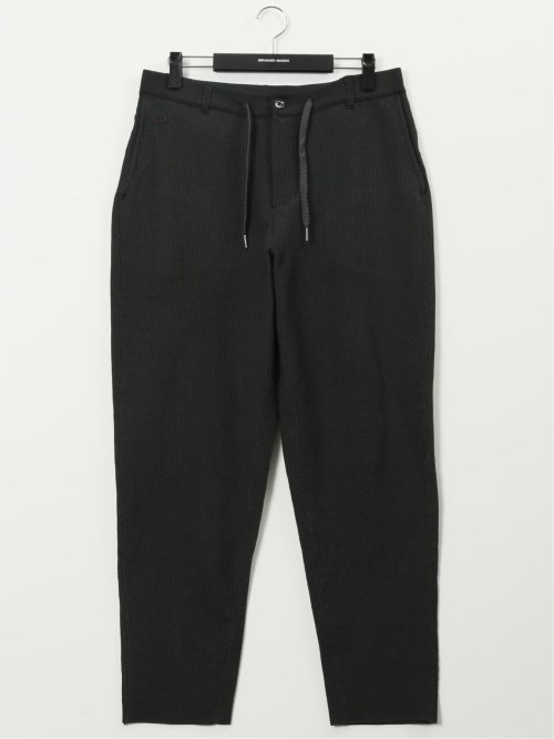 【大きいサイズ】ジーステージ/G-stage ストレッチ ウォッシャブル リンクス柄ニットパンツ(セットアップ可能)