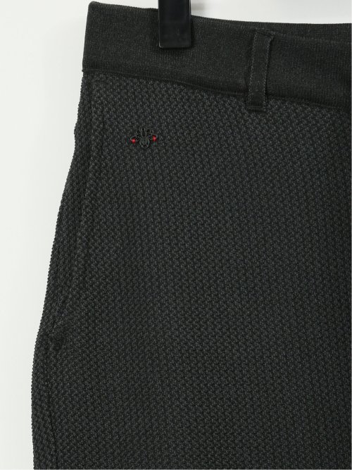 【大きいサイズ】ジーステージ/G-stage ストレッチ ウォッシャブル リンクス柄ニットパンツ(セットアップ可能)