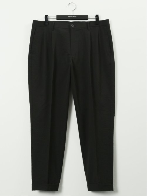 【大きいサイズ】ジーステージ/G-stage 軽量 ストレッチ ウォッシャブル ワンタックパンツ(セットアップ可能)