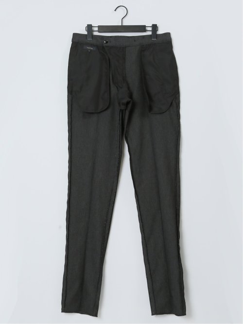 NEAT 黒 スラックス NEAT｜NEAT Chino - Black｜PRODUCT｜Continuer Inc.｜メガネ