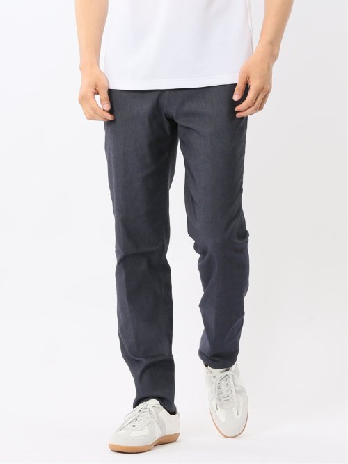 ★美品 XLサイズ★ PT01 グルカスラックス 麻混 CARROT FIT 青 Perfect Suit FActory スラックス 軽量＆清涼パンツ トロピカル