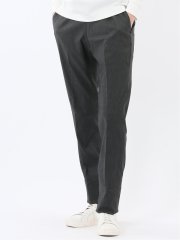 クロスストレッチ スリムフィット ノータックスラックス 黒(セットアップ可能)