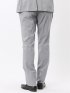 クロスストレッチ スリムフィット ノータックスラックス ライトグレー(セットアップ可能)