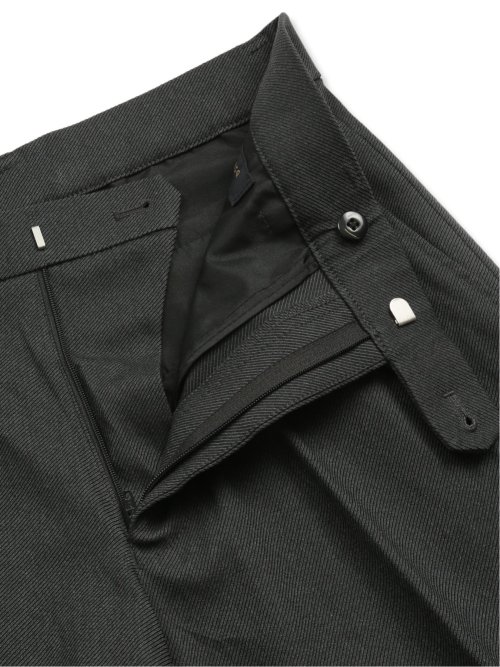 クロスストレッチ スリムフィット ノータックスラックス カルゼグレー