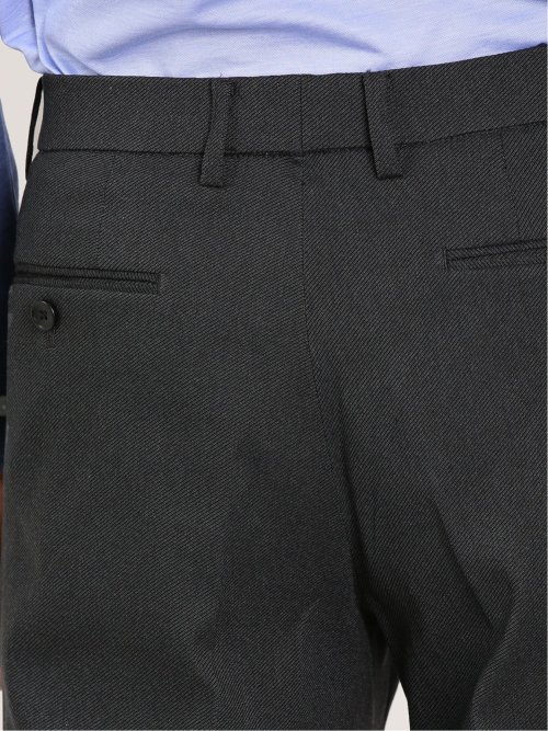 クロスストレッチ スリムフィット ノータックスラックス カルゼグレー