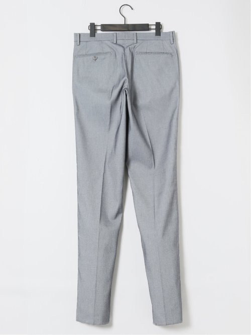 クロスストレッチ スリムフィット ノータックスラックス ライトグレー(セットアップ可能)